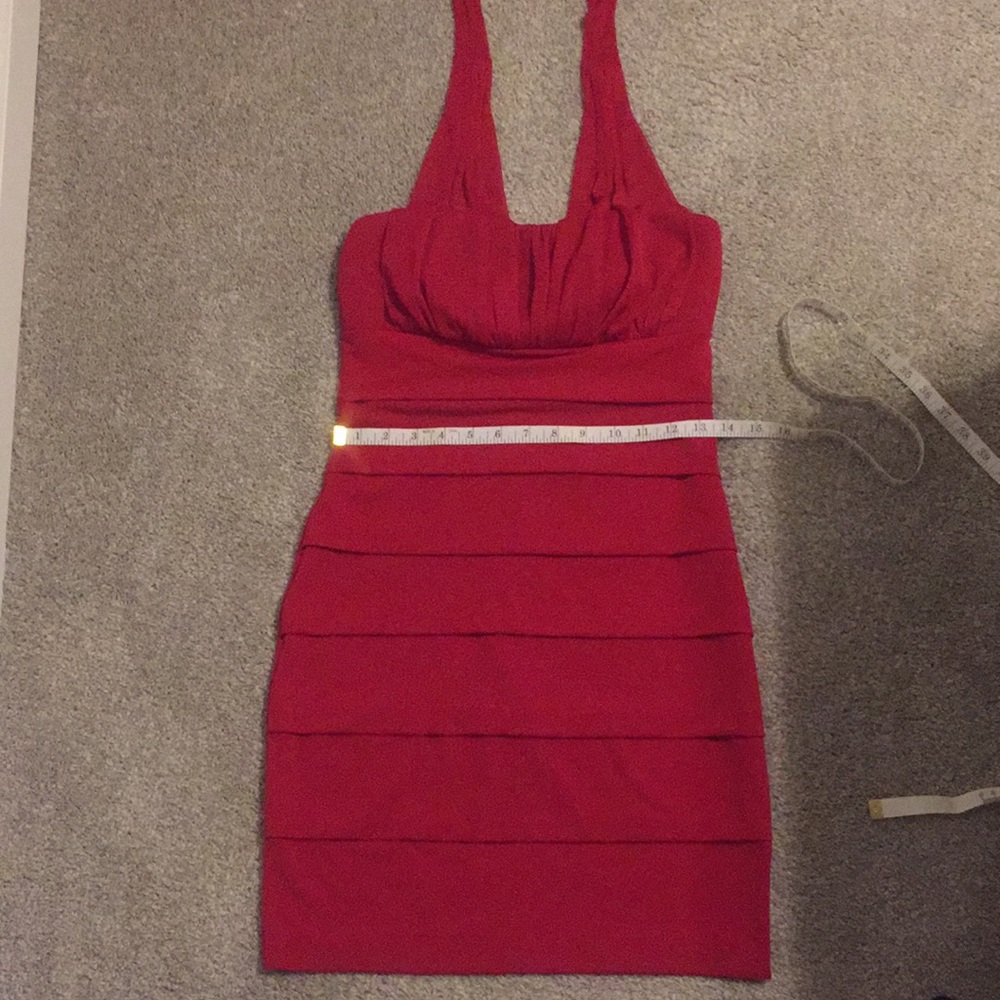 Sweet Storm Tight Red Dress M - Picture 2 of 10
